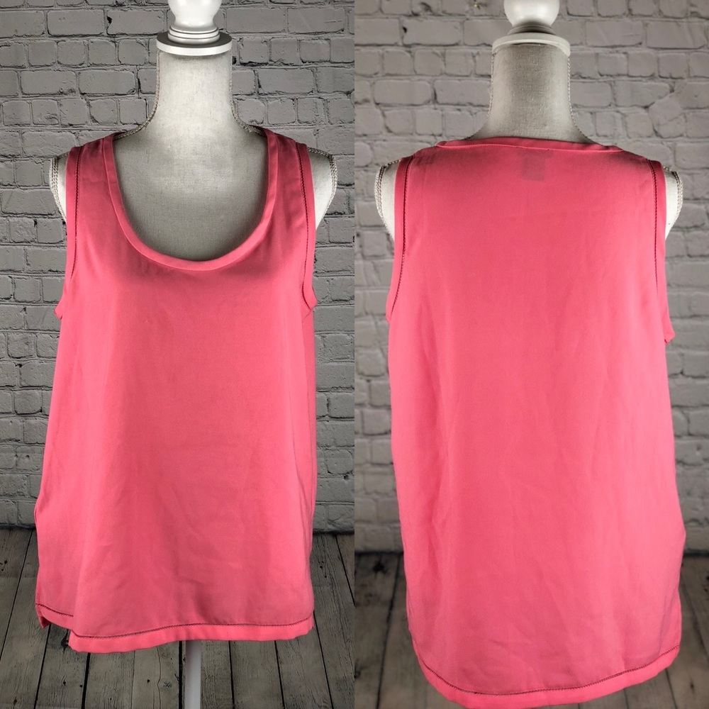 Ann Taylor Women’s Blouse Sleeveless Pink Tank Top